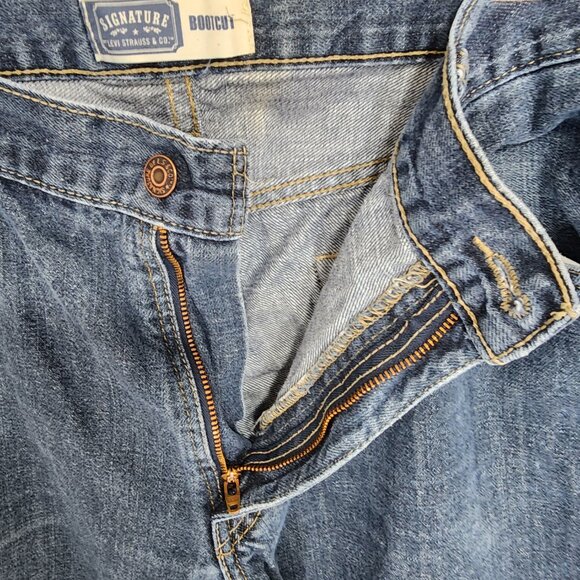1990's Levi Strauss Signature Bootcut Jeans 36x30 Actual fit 37.75"/29" - Picture 6 of 15